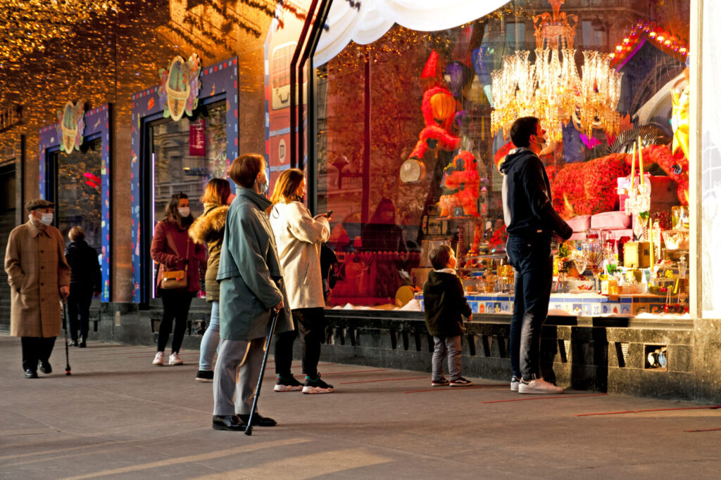 Vitrines Galeries Lafayette Paris