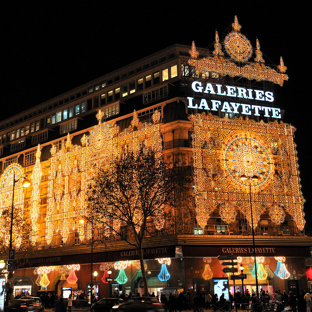 illuminations galeries lafayette